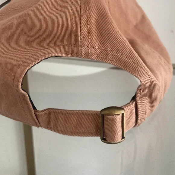 Boutique women’s MAMA embroidered baseball hat blush mauve brown dad cap OSFM - Picture 5 of 16